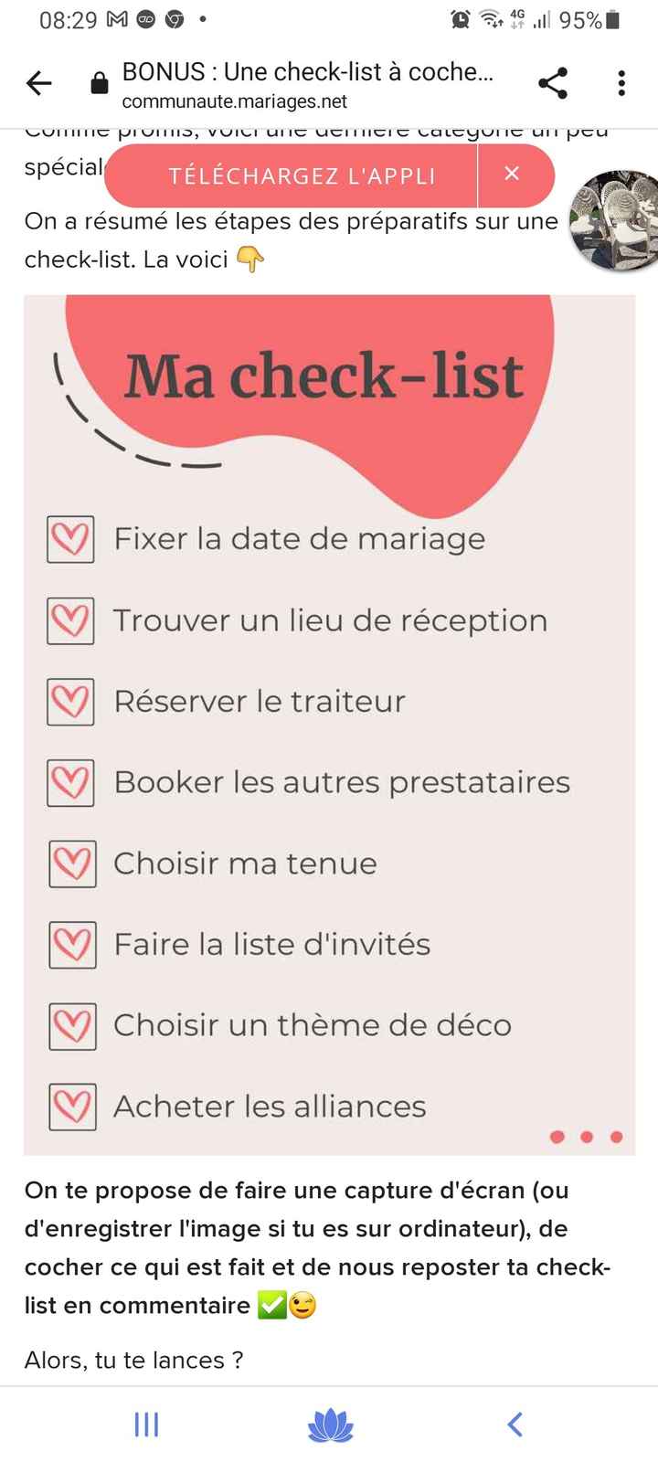 BONUS : Une check-list à cocher ✅ - 1