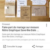 Recherche créatrice faire part - 1