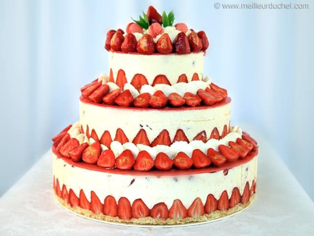 Charlotte aux fraises