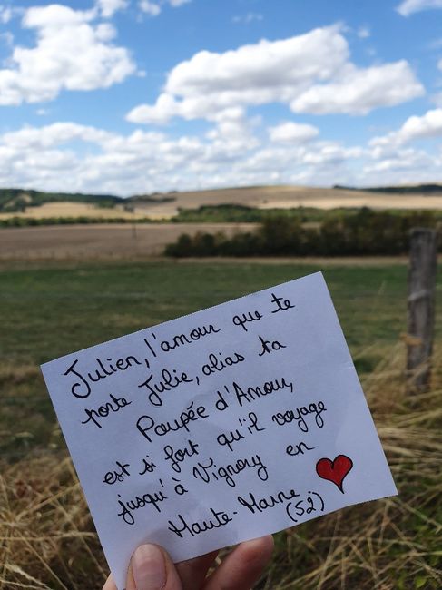 Moi aussi veux des « love notes » - 1