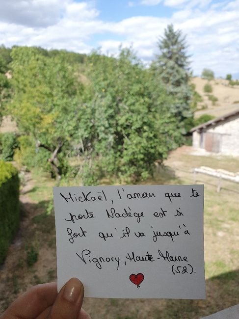 Love notes pour mon chéri - 1