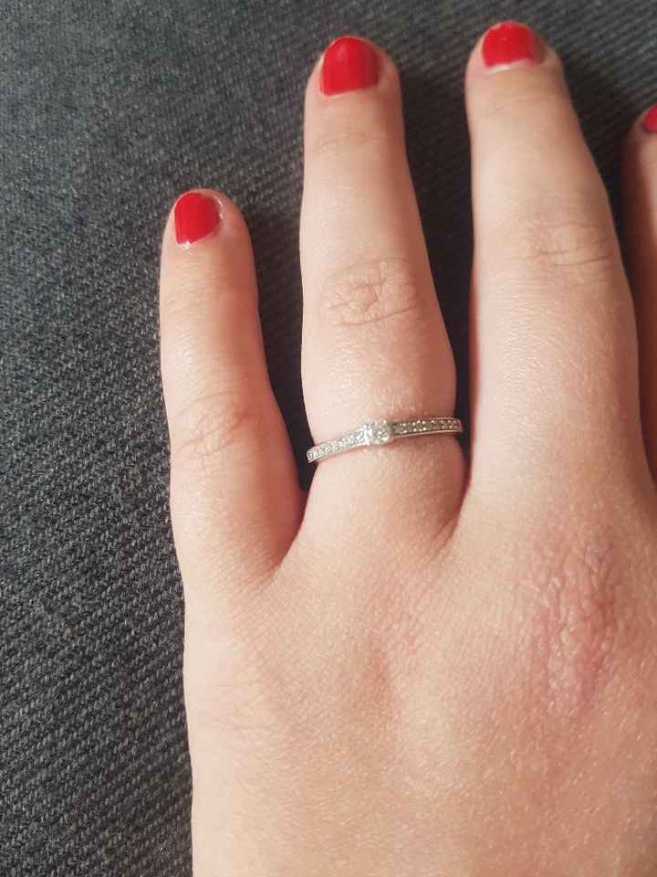 Et votre bague de fiançailles ? 💓 - 1