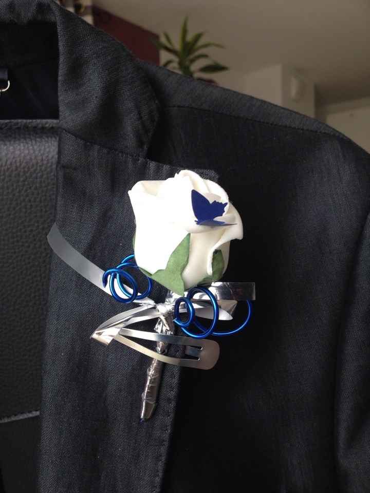 Diy boutonnière pour témoins et papas - 3
