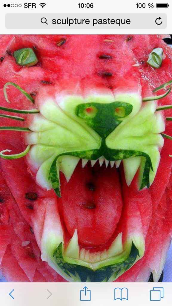 Sculpture alimentaire - 1