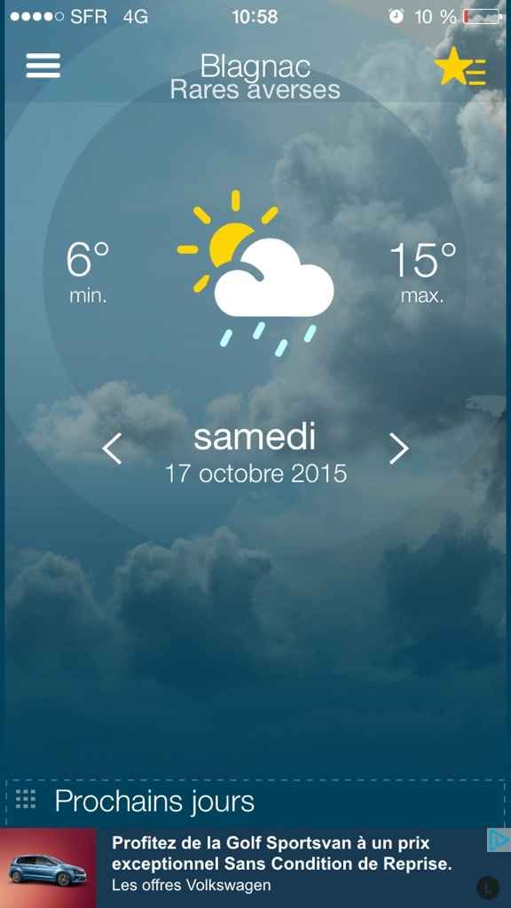 J-14 jours : météo !! - 2