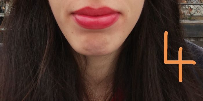 Test des 10 teintes de rouge à lèvres 4