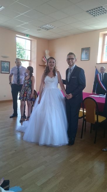 à la mairie, avant le oui