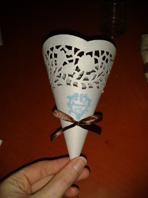 cornet à pétalles