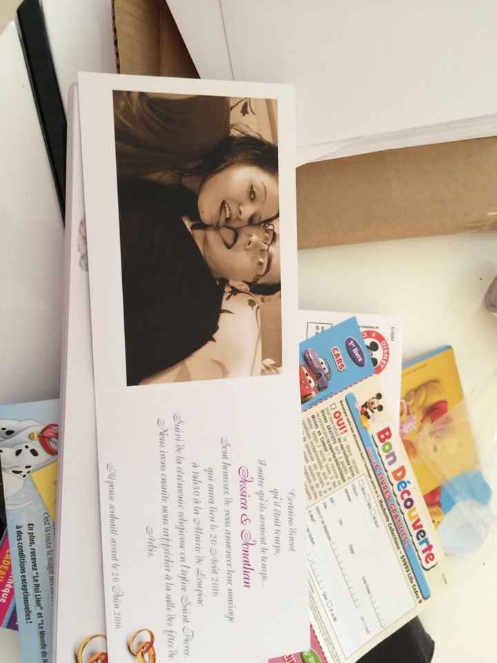 Faire part reçu - 2