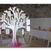 arbre plan de table et arbre livre d'or dons invités