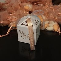 Boîte à dragées thème papillons