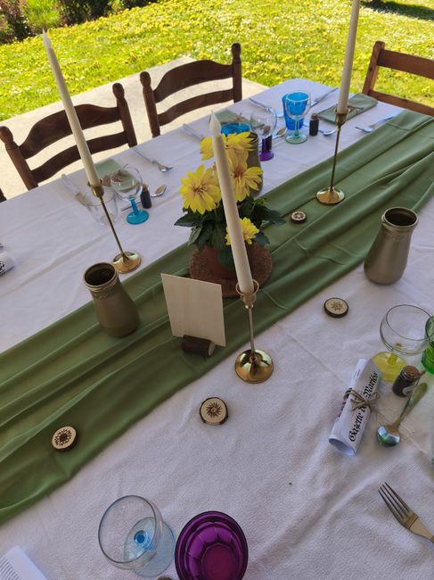 Décoration, plan de table 3