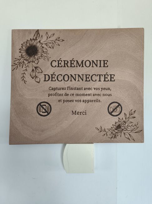 Décoration, plan de table 5