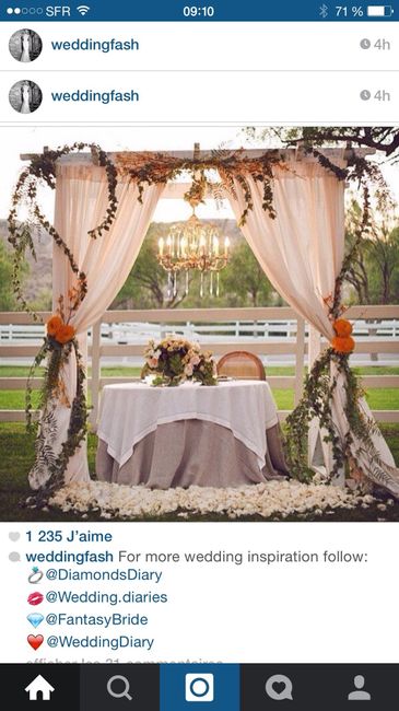 Décoration de cérémonie 