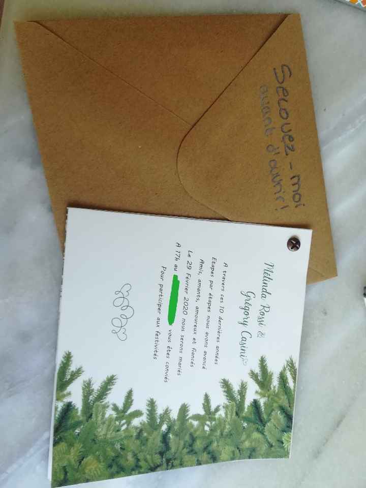 Faire part terminé ! - 2