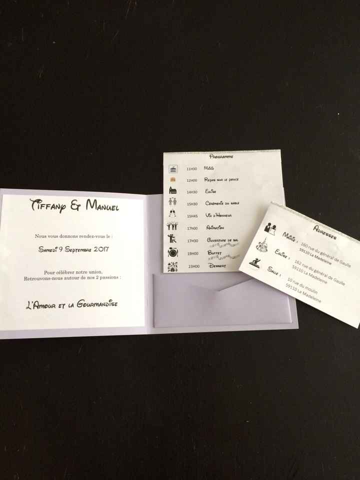 Faire part trouvé - 1