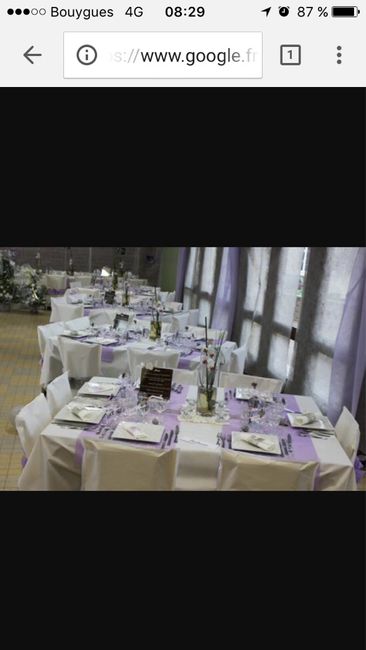 Table carrée et chemin de table? - 1