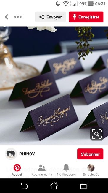Placement des invités sur les tables ? - 1