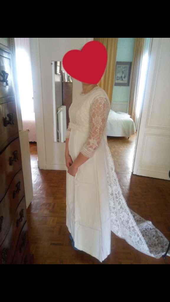 Robe de mariée de ma mamie - 1