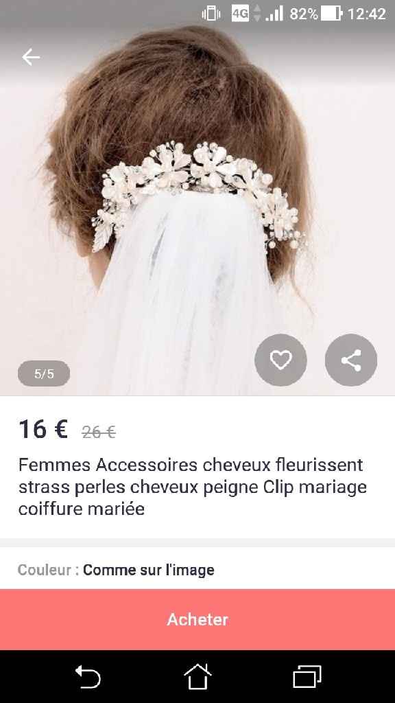 Accessoires cheveux - 1