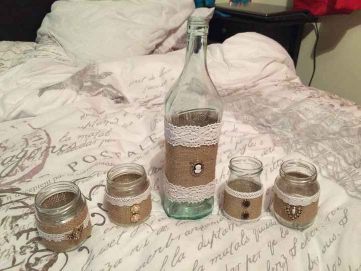 DIY decoration toile de jute