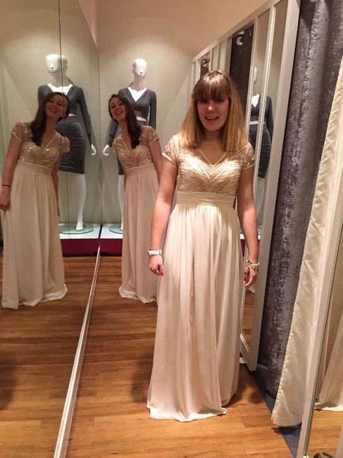 La robe de mes demoiselles d'honneur