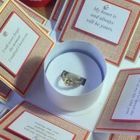 Ma demande en mariage.