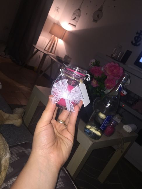 Petite bougies maison peut être cadeau témoin - 2