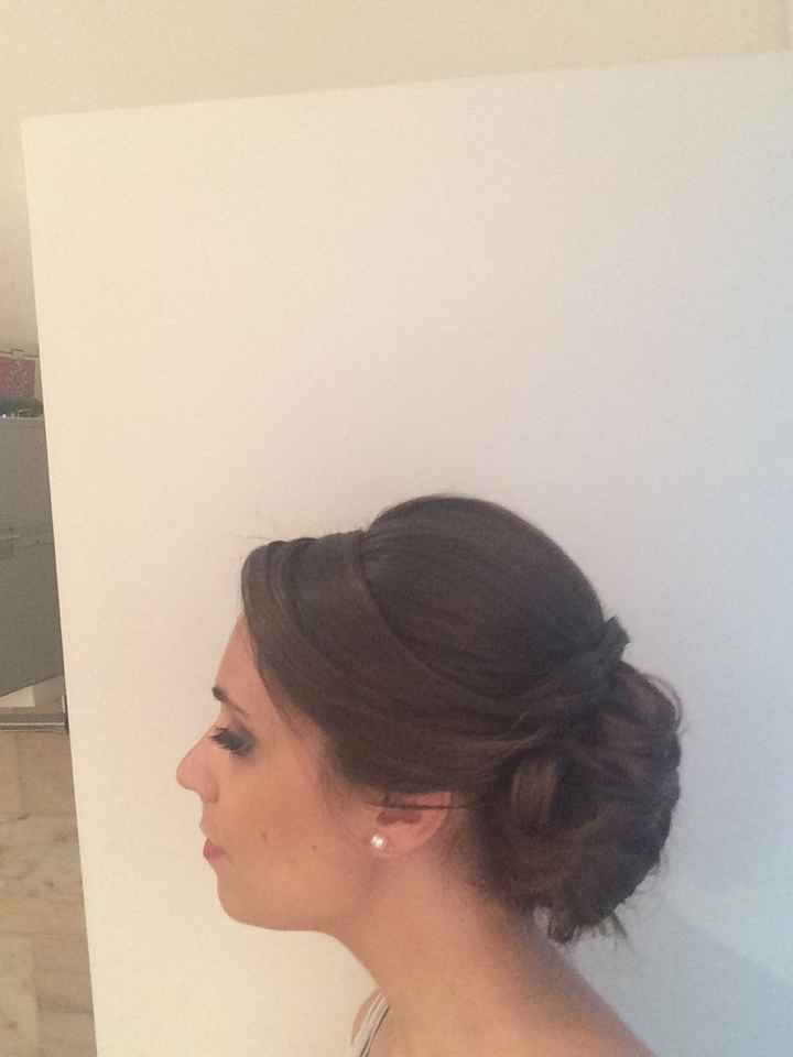 Mon essai coiffure et maquillage !!!! - 4