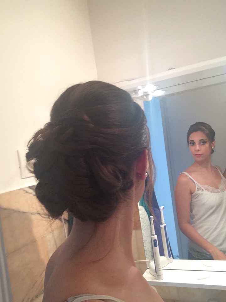 Mon essai coiffure et maquillage !!!! - 5