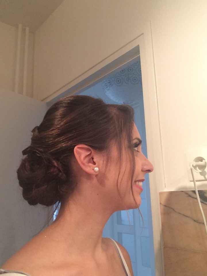 Mon essai coiffure et maquillage !!!! - 6