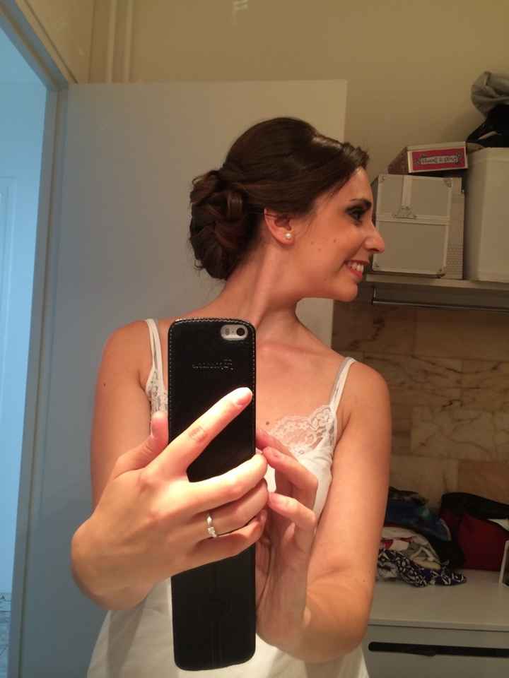 Mon essai coiffure et maquillage !!!! - 7