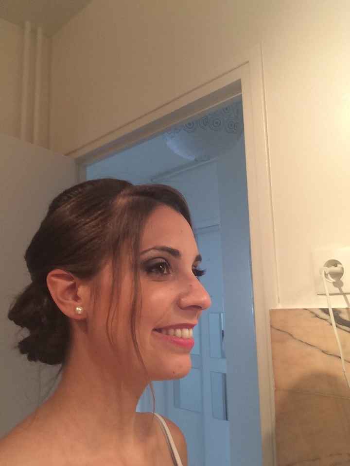 Mon essai coiffure et maquillage !!!! - 8