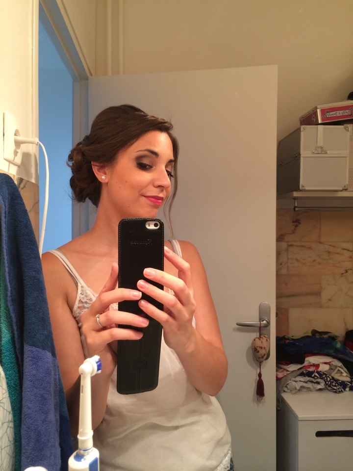 Mon essai coiffure et maquillage !!!! - 9