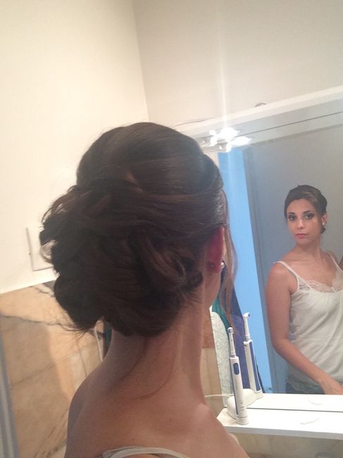 Mon essai coiffure et maquillage !!!! - 5