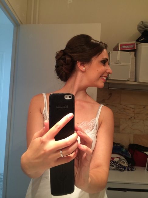 Mon essai coiffure et maquillage !!!! - 7