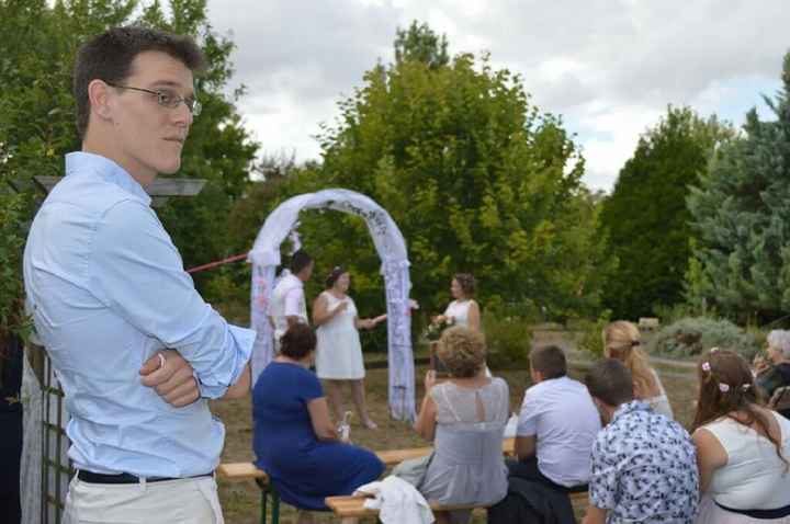 Mariage champêtre, cérémonie en extérieur - 26