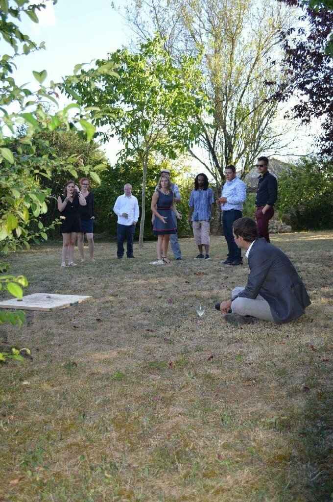 Mariage champêtre, cérémonie en extérieur - 37