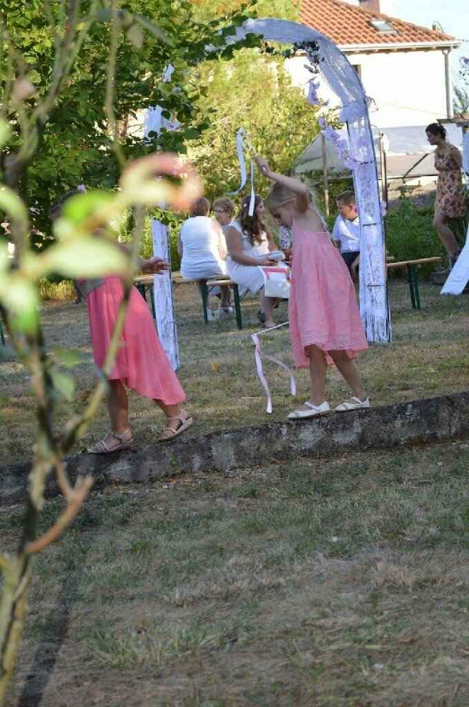 Mariage champêtre, cérémonie en extérieur - 40