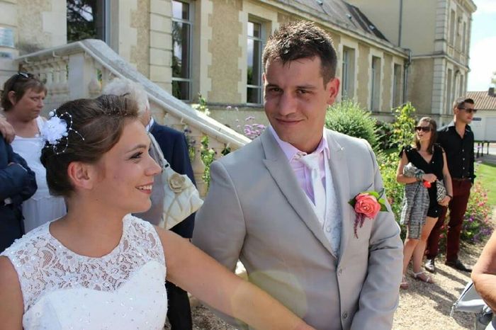 Mariage champêtre, cérémonie en extérieur - 16