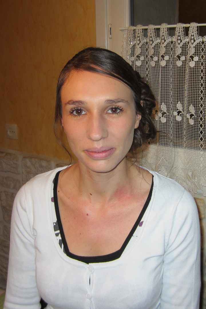 essai coiffure à noel