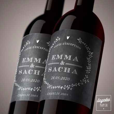 Bouteilles personnalisées