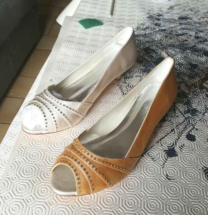 Quand tu veux absolument tes chaussures en doré 🤣 - 1