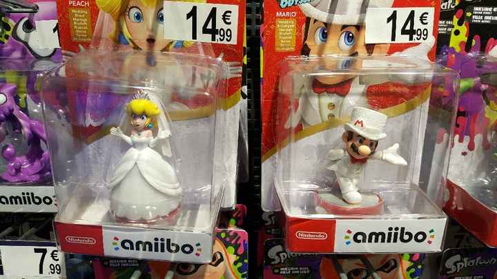 Figurines de gâteau pour mariage Geek - 1