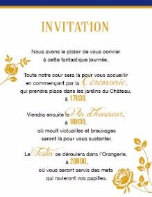 Invitation repas