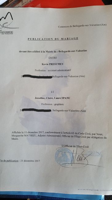  Le dossier pour la Mairie est enfin fini !! - 1