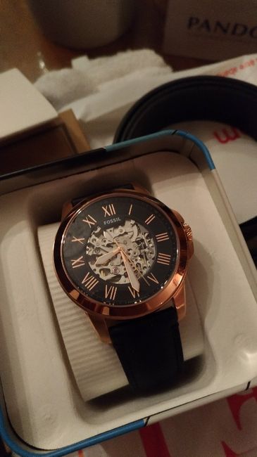 Style de montre + bracelet pour le marié - 1