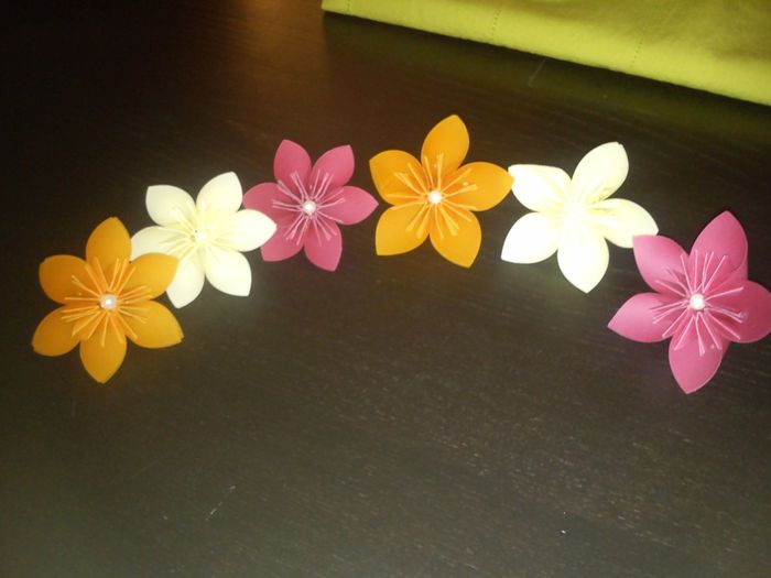 Fleur origami kusudama