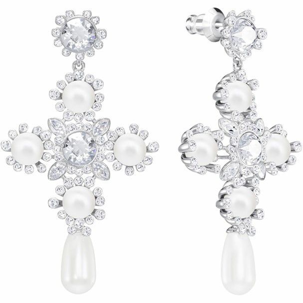 Et 4 les croix un brin bling bling perle et strass  