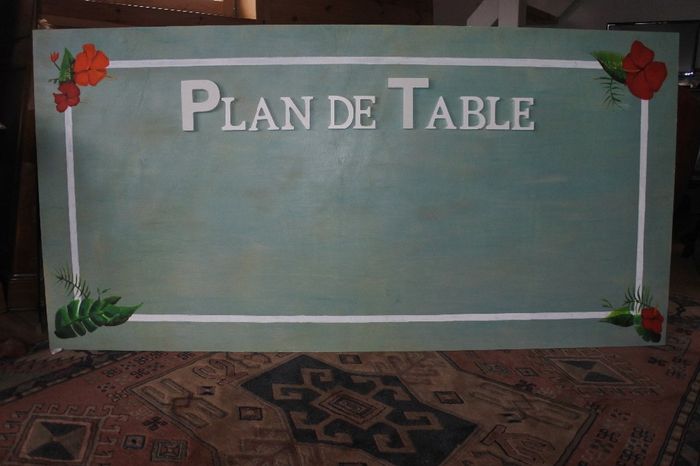plan de table
